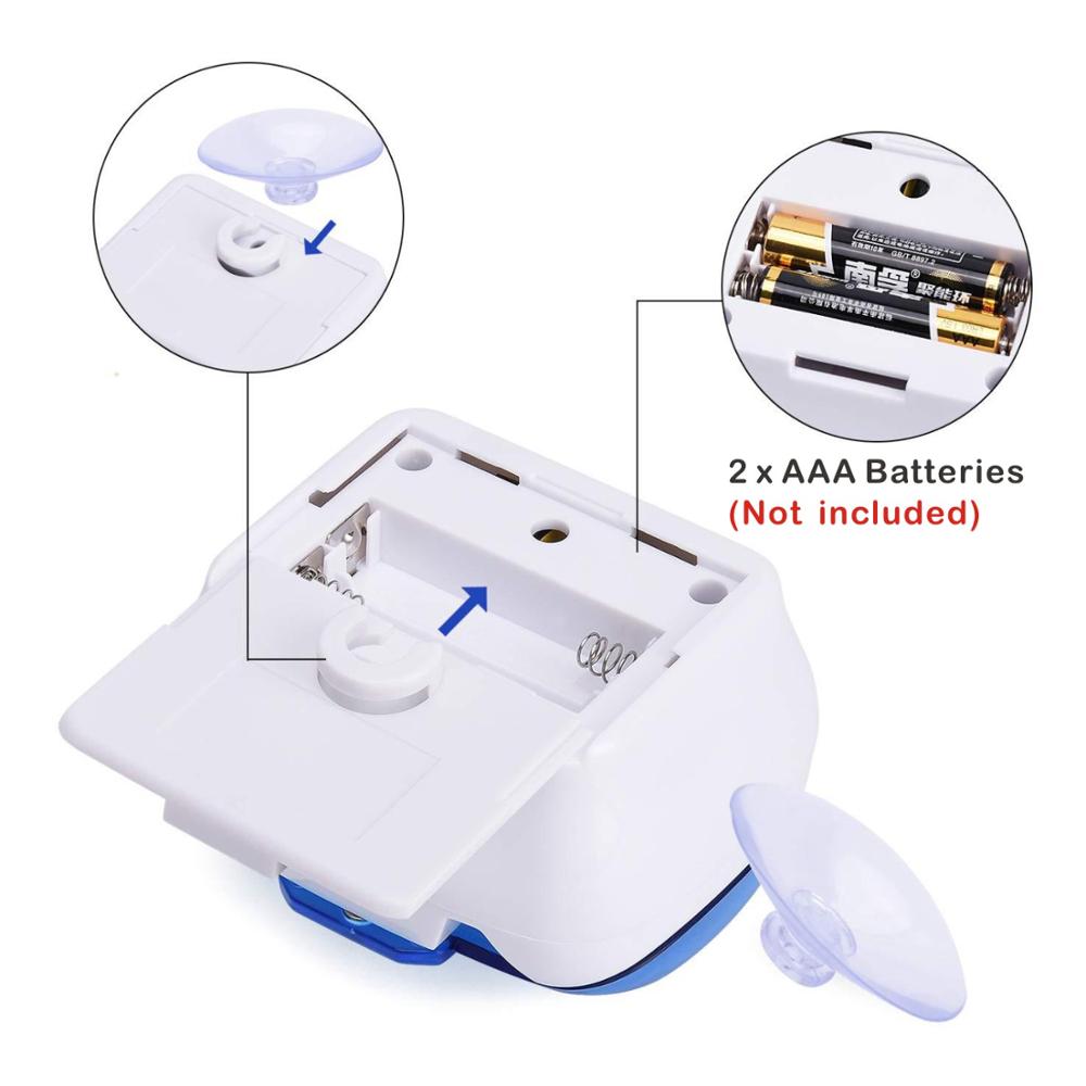 Hangable UV toothbrush sterilizer